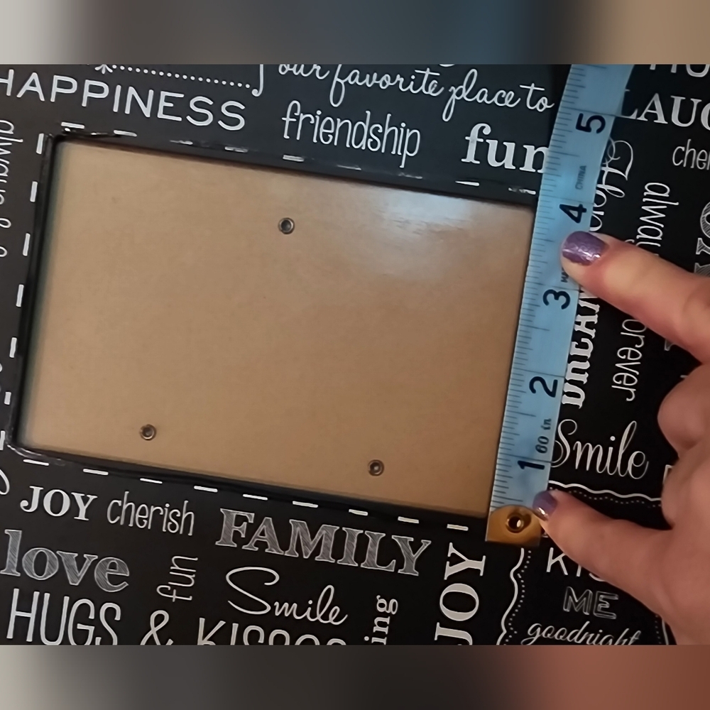 Family Memories Photo Frame For 4x6 Photo - Picture 2 of 5